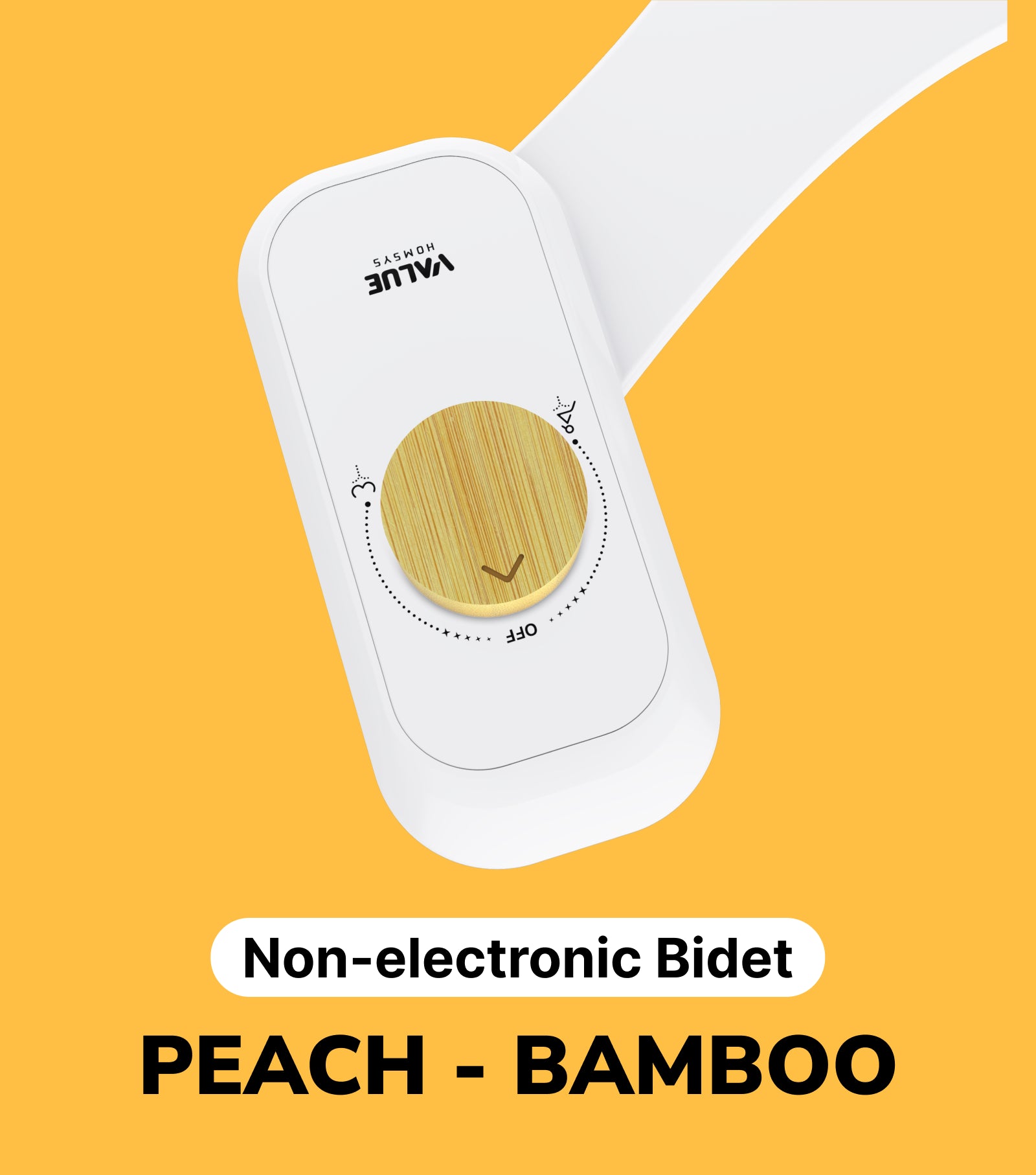 BAMBOO | Peach non-electric Bidet | VH-BB100